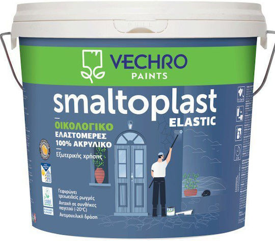 Vechro Smaltoplast Elastic Plastic Ecological Paint B/M 3lt