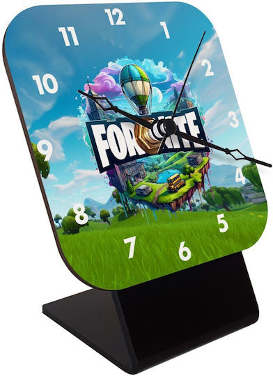 Koupakoupa Wooden Desktop Clock Fortnite Land