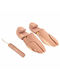 Vidaxl Shoe Tree Size Eu 38-39 Solid Cedar Wood