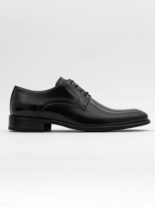 Alessandro Rossi Men's Leather Dress Shoes Black