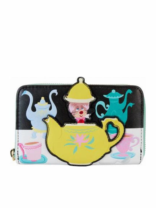Loungefly Alice Kinder Geldbörse mit Reißverschluss Disney Alice im Wunderland Unbirthday Reißverschluss rundum Loungefly Alice Kinder Geldbörse mit Reißverschluss Disney Alice im Wunderland Unbirthday Reißverschluss rundum