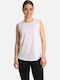 Women's Blouse Cotton Sleeveless White