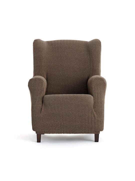 Eysa Ελαστικό Κάλυμμα Καρέκλας Καφέ 80x120cm