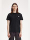 Fred Perry Laurel Wreath Men's Short Sleeve T-shirt BLACK