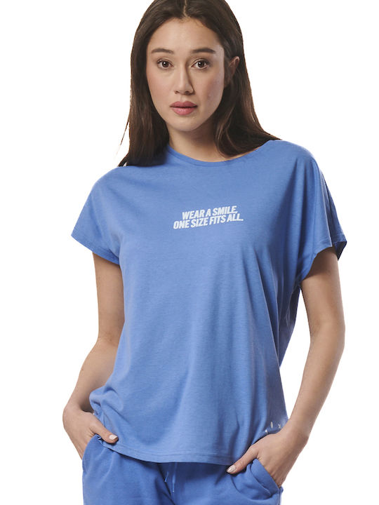 Body Action Women's Athletic T-shirt Blue