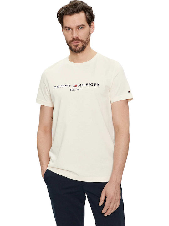 Tommy Hilfiger T-shirt Εκρου