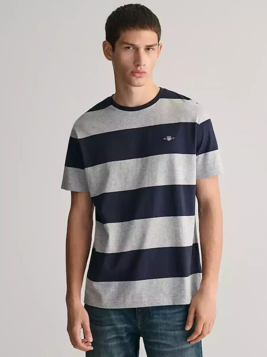 Gant Men's Short Sleeve T-shirt GRI