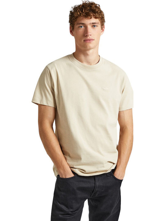 Pepe Jeans Connor T-shirt Μπεζ