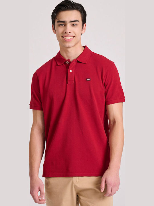 Funky Buddha Polo T-Shirt Red