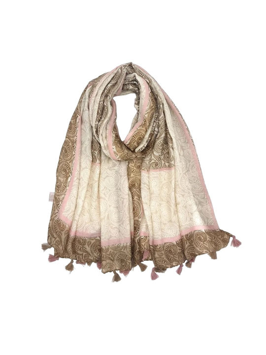 MI-TU Exclusive Women's Scarf Beige