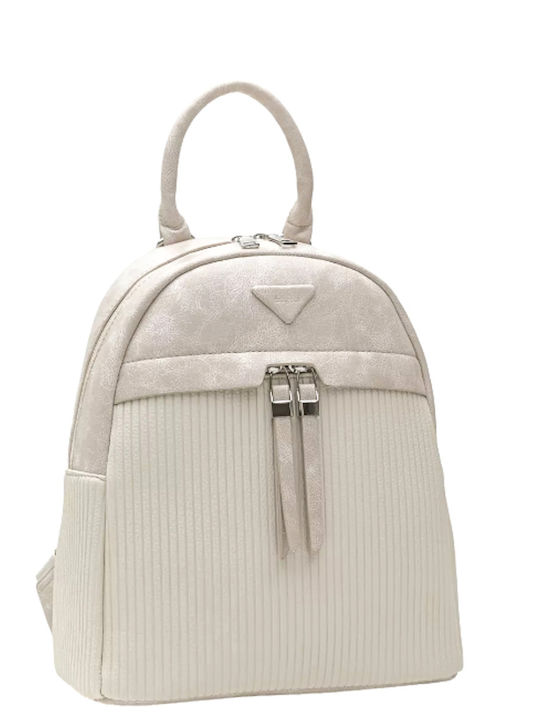 Fragola Damen Tasche Rucksack Ecru