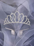 Tiara de mireasă Coroana de păr Strass Tiara de mireasă 1125