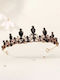 Bridal Hair Diara Strass 9394xcolor Black