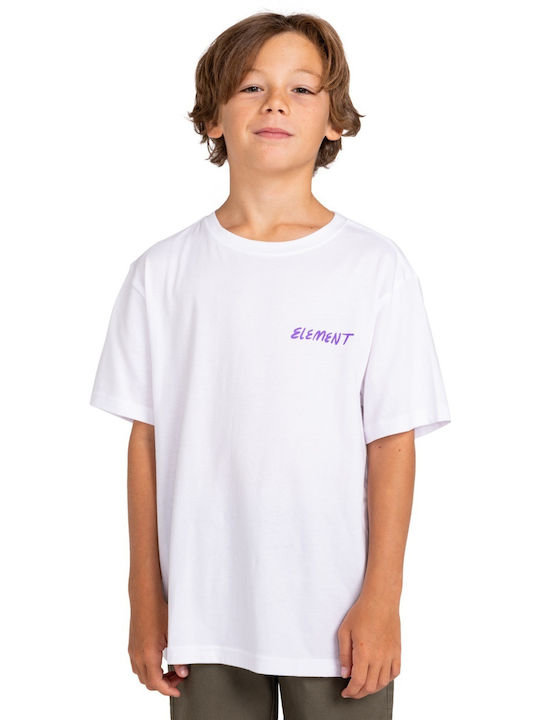 Element Kids Blouse Short Sleeve Optic White