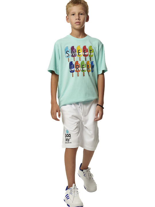Body Action Tricou pentru copii Turcoaz