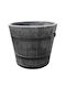 Viosarp Planter Plastic Gray 39x39cm.