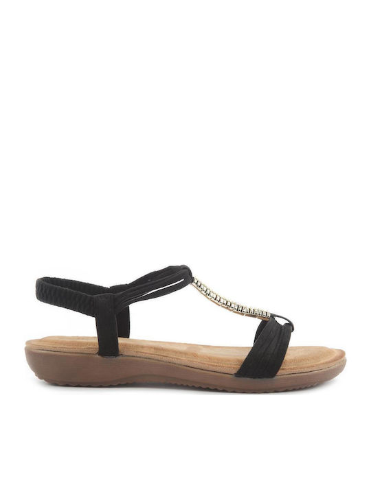 Fshoes Γυναικεία Σανδάλια Μαύρα