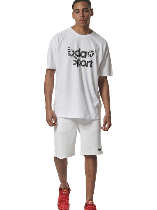 Essential Sport Αθλητική Ανδρική Βερμούδα White
