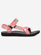 Teva Original Universal Women's Flat Sandals in Pink Color