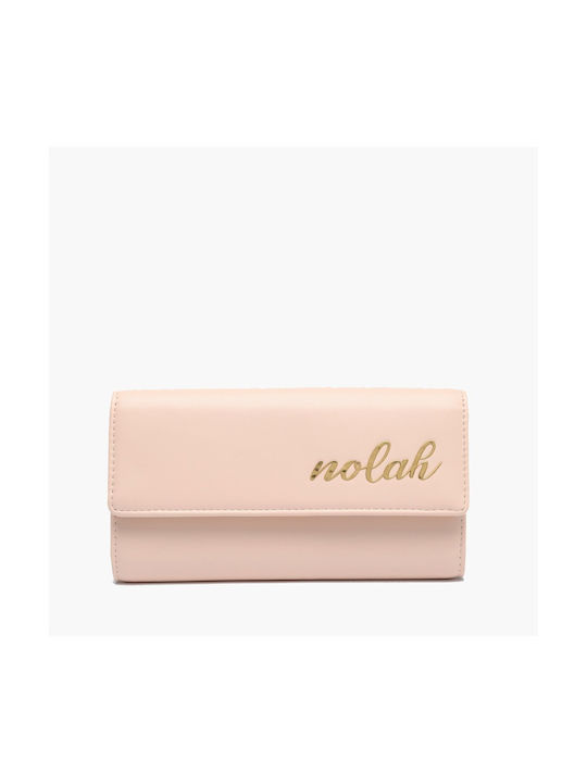 Nolah Happy Large Women's Wallet Cards Pink