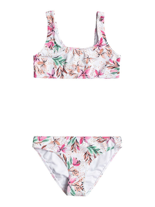 Roxy Happy Costum de baie pentru copii Set Alb