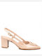 Pink Heels with Strap
