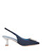 Exe Blue Medium Heels