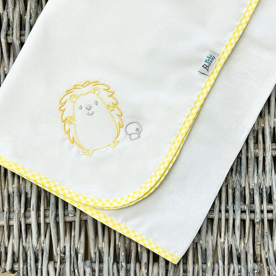 Bunny Bebe Hässe-Wickeltuch Yellow Gelb