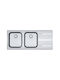 Franke Srx 621 3011750301 Drop-In Chiuvetă Dreapta Inox L116xW50cm Argintiu