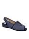 Muyter 732 Blaue Damensandalen
