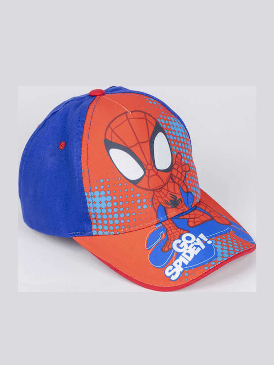 Cerda Kids' Hat Jockey Fabric Marvel Red