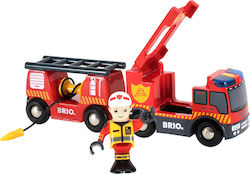 Brio World Firefighting Ladder Truck Ladder Truck Toy 33811