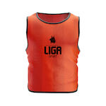 Liga Sport Mesh Training Bibs in Orange Farbe