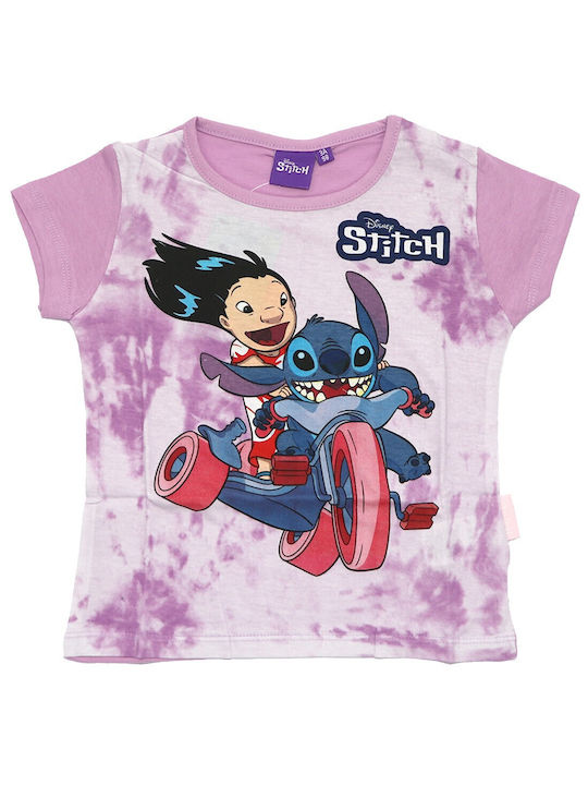 Disney Kinderhemd Kurzarm LILA