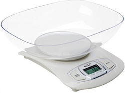 Adler Digitale Küchenwaage mit Eimer bis 5kg Weiße