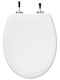 5Five Plastic Toilet Seat White 45cm
