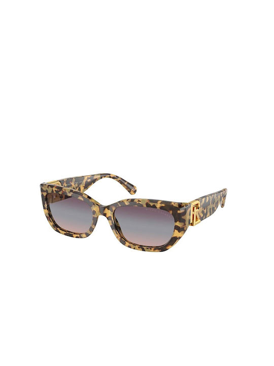 Ralph Lauren Women's Sunglasses with Multicolour Tartaruga Plastic Frame BRIDGET 6178I6