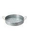 Koopman Christmas Tray Metallic Silver L30.5xW5.5xD30.5cm.