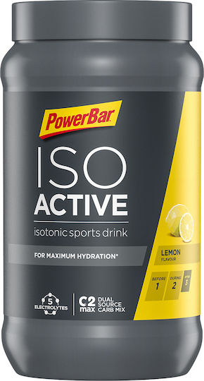 PowerBar IsoActive Isotonic Sports Drink Λεμόνι 600gr
