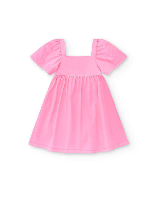 Nath Kids Παιδικό Φόρεμα Ροζ