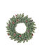 MSA Χριστουγεννιάτικο Декорация Пластмаса Венец с Диаметър 60см.