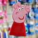 Osterkerze Peppa Wutz Wohnungs Handgefertigt 20cm Rosa