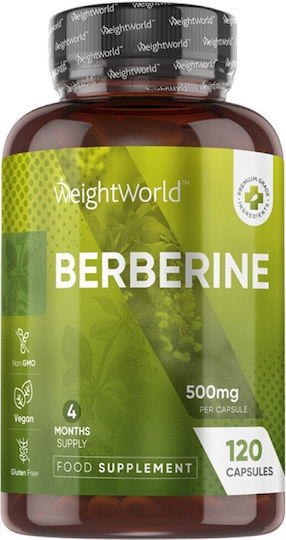 WeightWorld Berberine 500mg 120 caps