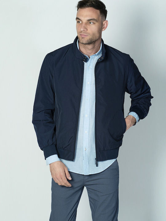 Dors Jacke Bomber Wasserdicht und Winddicht Blue