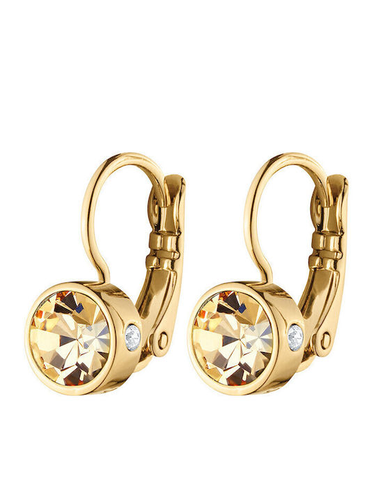 Dyrberg Kern Madu Earpost Sg Golden 420012 Steel