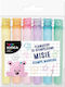 Derform Μαρκαδόροι Σχεδίου Σετ 6 χρώματα