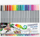 Derform Маркер за Рисуване Thin-colored Pen 24 Colors
