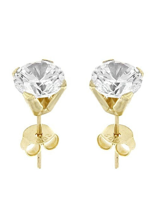 Papadopoulos Gold Cercei din Aur 14K cu Pietre