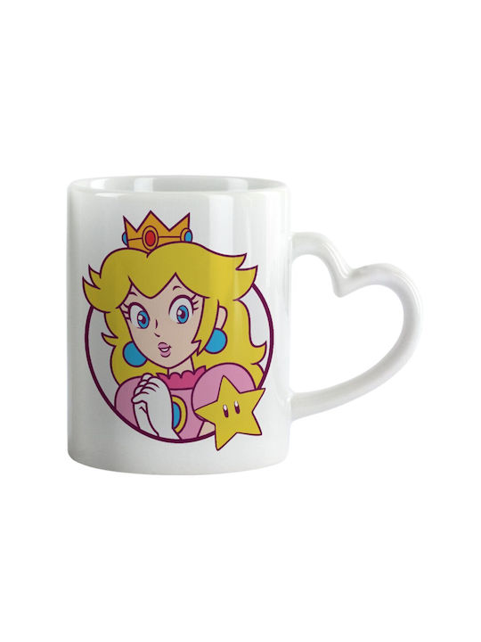Koupakoupa Princess Peach Чаша Керамично Бяла 3...