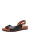 Flache Sandalen Für Damen Flatforms Schwarze